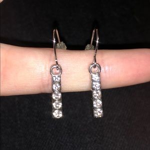 Hanging Rhinestone Earring